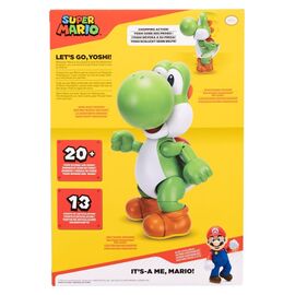 World of Nintendo Talking Action Figure Let's Go! Yoshi! 36 cm