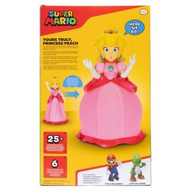 World of Nintendo Talking Action Figure Princess Peach Yours Truly 36 cm