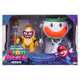 The Super Mario Galaxy Movie Action Figure Bowser Jr. with Clown Car 13 cm