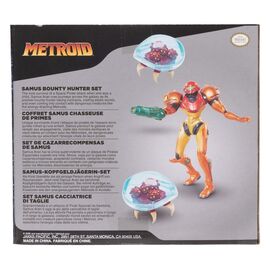 World of Nintendo Metroid Mini Figure 3-Pack Samus Bounty Hunter 6 cm