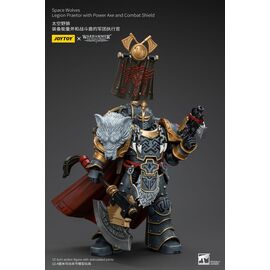 Warhammer The Horus Heresy Action Figure 1/18 Space Wolves Legion Praetor with Power Axe and Combat Shield 12 cm