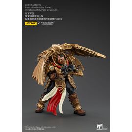 Warhammer The Horus Heresy Action Figure 1/18 Legio Custodes Custodian Venatari Squad Venatari with Kenetic Destroyer 1 13 cm