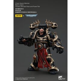 Warhammer 40k Actionfigur Chaos Space Marines Black Legion Chosen with Bolt Pistol and Power Fist 20 cm