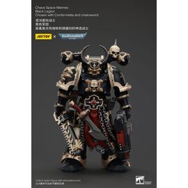 Warhammer 40k Actionfigur Chaos Space Marines Black Legion Chosen with Combi-melta and chainsword 20 cm