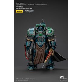 Warhammer The Horus Heresy Action Figure Alpha Legion Legion Praetor in Cataphractii Terminator Armour 18 cm