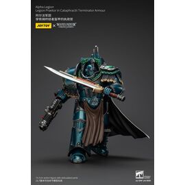 Warhammer The Horus Heresy Action Figure Alpha Legion Legion Praetor in Cataphractii Terminator Armour 18 cm