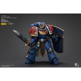 Warhammer 40k Action Figure Ultramarines Victrix Honour Guardwith Storm Shield And Power Sword 20 cm