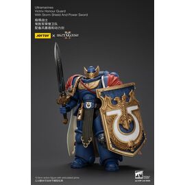 Warhammer 40k Action Figure Ultramarines Victrix Honour Guardwith Storm Shield And Power Sword 20 cm