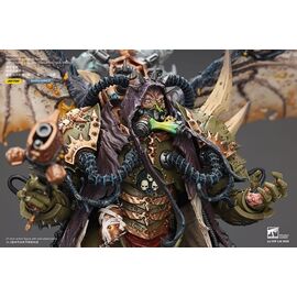 Warhammer 40k Action Figure 1/18 Mortarion Daemon Primarch of Nurgle with Ancient weapons The Lantern and Silence 21 cm