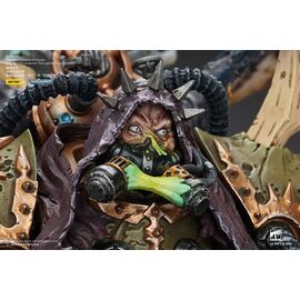 Warhammer 40k Action Figure 1/18 Mortarion Daemon Primarch of Nurgle with Ancient weapons The Lantern and Silence 21 cm