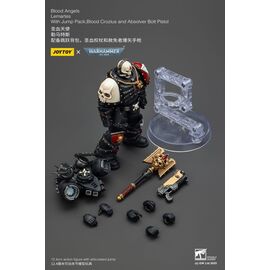 Warhammer 40,000: Combat Patrol Blood Angels Action Figure Lemartes With Jump Pack Blood Crozius and Absolver Bolt Pistol 12 cm