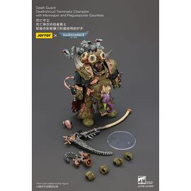 Warhammer 40k Action Figure 1/18 Death Guard Deathshroud Terminator Championwith Manreaper and Plaguespurter Gauntlets 14 cm