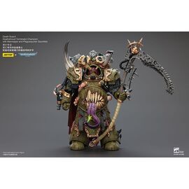 Warhammer 40k Action Figure 1/18 Death Guard Deathshroud Terminator Championwith Manreaper and Plaguespurter Gauntlets 14 cm