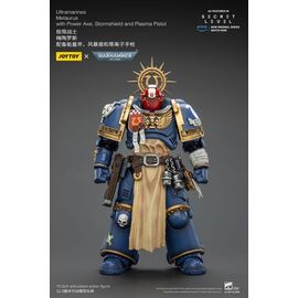 Warhammer 40,000 Action Figure Ultramarines Metaurus with Power Axe, Stormshield and Plasma Pistol 13 cm