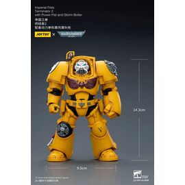 Warhammer 40,000 Action Figure Imperial Fists Terminator 2 with Power Fist and Storm Bolter 14 cm