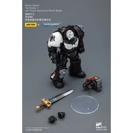 Warhammer 40,000 Action Figure Raven Guard Terminator 1 with Power Sword and Storm Bolter 14 cm