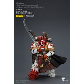 Warhammer The Horus Heresy Action Figure White Scars Hibou Khan, Seeker of Atonement 12 cm