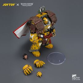 Warhammer Action Figure Imperial Fists Lord Castellan Evander Garrius, The Tyrant of Cthonia 14 cm