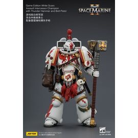 Warhammer Action Figure Game Edition White Scars Assault Intercessor Champion 13 cm