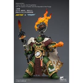 Warhammer Action Figure Salamanders Vulkan He'stan, the Forgefather 13 cm