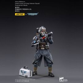 Warhammer 40k Action Figure 1/18 Death Korps of Krieg Veteran Squad Guardsman Medic 10 cm