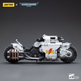 Warhammer 40k Vehicle 1/18 White Scars Raider-pattern Combat Bike 22 cm