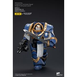 Warhammer The Horus Heresy Action Figure 1/18 Ultramarines Cataphractii Terminator Squad Sergeant with Power Sword 14 cm