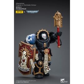 Warhammer 40k Action Figure 1/18 Ultramarines Chaplain in Terminator Armour 12 cm