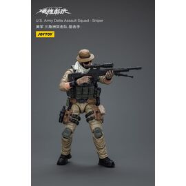 Hardcore Coldplay Action Figure 1/18 U.S. Army Delta Assault Squad Sniper 11 cm
