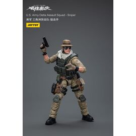 Hardcore Coldplay Action Figure 1/18 U.S. Army Delta Assault Squad Sniper 11 cm