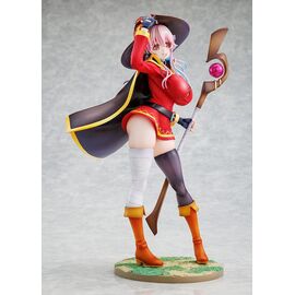 Super Sonico x Konosuba PVC Statue 1/7 Super Sonico Megumin collaboration Ver. 25 cm