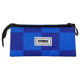 Sonic - The Hedgehog Triple Pencil case SEGA Sight Blue