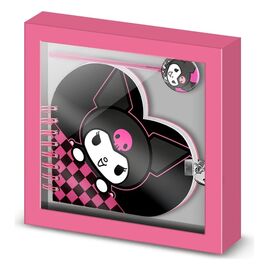 Hello Kitty Notebook with Pen Gift Set Kuromi Chessy