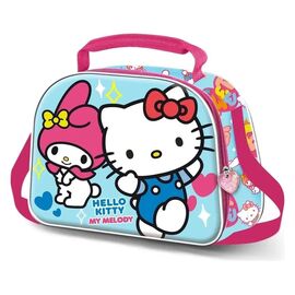 Sanrio 3D Lunch Bag Hello Kitty Friendship Blue