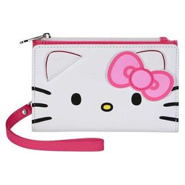 Sanrio Slim Wallet Hello Kitty Face
