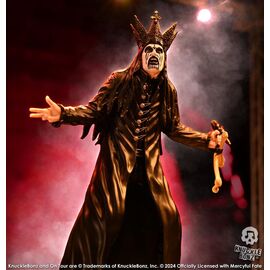 Mercyful Fate Rock Iconz Statue King Diamond III (Black Version) 22 cm