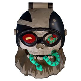 Rover Robin Plastic Model Kit Overtakes Skull Rider