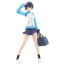 Sousai Shojo Teien Plastic Model Kit 1/10 Rui Saotome Touhou High School Tracksuit 16 cm