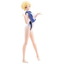 Sousaishojoteien Plastic Model 1/10 Rui Saotome Touou High School Competitive Swimsuit Dreaming Style White Dolphin 16 cm