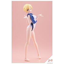 Sousaishojoteien Plastic Model 1/10 Rui Saotome Touou High School Competitive Swimsuit Dreaming Style White Dolphin 16 cm