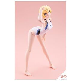 Sousaishojoteien Plastic Model 1/10 Rui Saotome Touou High School Competitive Swimsuit Dreaming Style White Dolphin 16 cm