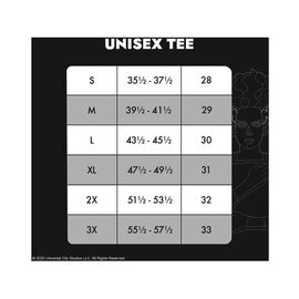 Universal Monsters by Loungefly Tee T-Shirt Unisex Bride of Frankenstein Size S