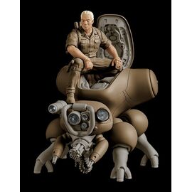 Ghost in the Shell PLAMAX minimum factory Plastic Model Kit Batou with Fuchikoma 8 cm