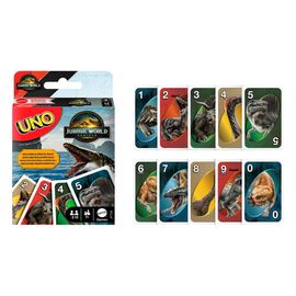 Jurassic World Rebirth UNO Card Game