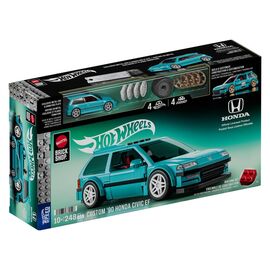 Hot Wheels Speed Series Mattel Brick Shop Building Set 1/32 Custom ’90 Honda Civic EF
