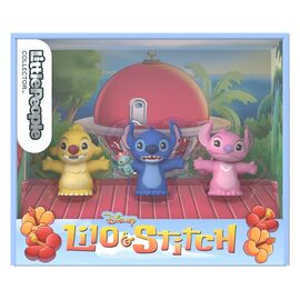 Lilo & Stitch Little People Collector Mini Figure 3-Pack Stitch & The Cousins 7 cm