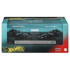 Formula 1 Hot Wheels Premium Die-Cast Vehicle 2-Pack 1:64 Team Mercedes-AMG PETRONAS