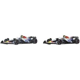 Formula 1 Hot Wheels Premium Die-Cast Vehicle 2-Pack 1:64 Team Visa Cash App Racing Bulls