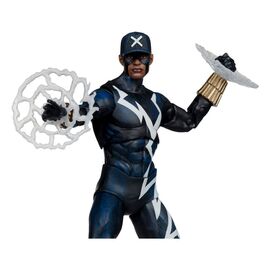 DC Multiverse Action Figure Static Shock (Trial by Fire) (Gold Label) 18 cm