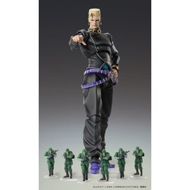 JoJo's Bizarre Adventure: Diamond Is Unbreakable Action Figure Chozokado Keicho Nijimura & Bad Company 17 cm
